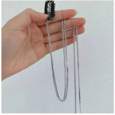 ریسه مو آبشاری نگینی