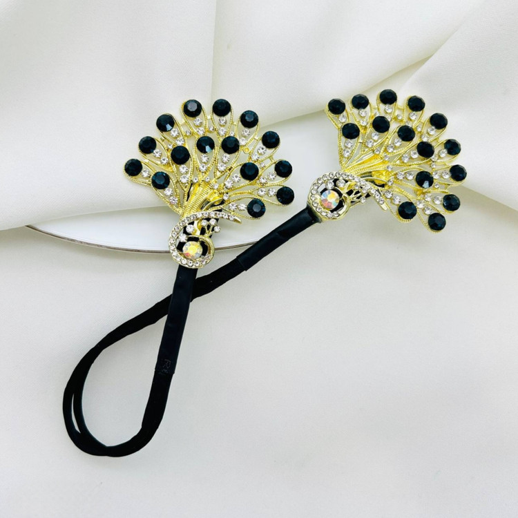 باندفر مجلسی طرح طاووس سبز