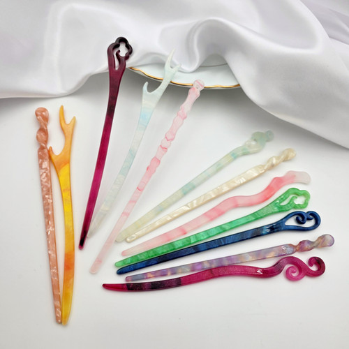 کانزاشی مو زنانه دخترانه پلی استر نشکن