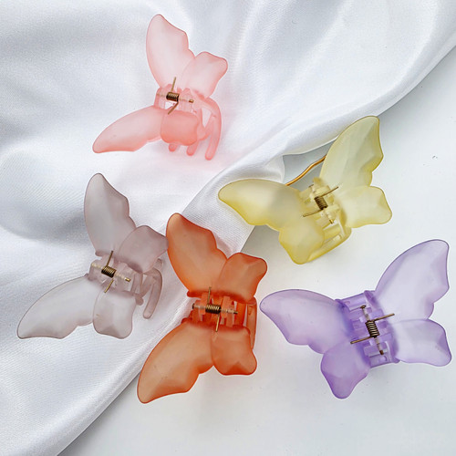 کلیپس مو پروانه رنگ مات