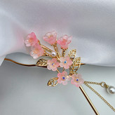 کانزاشی مو گل آویز دار مجلسی زنانه دخترانه