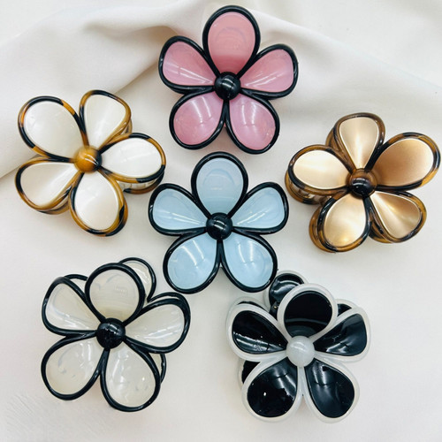 کلیپس مو دخترانه گل