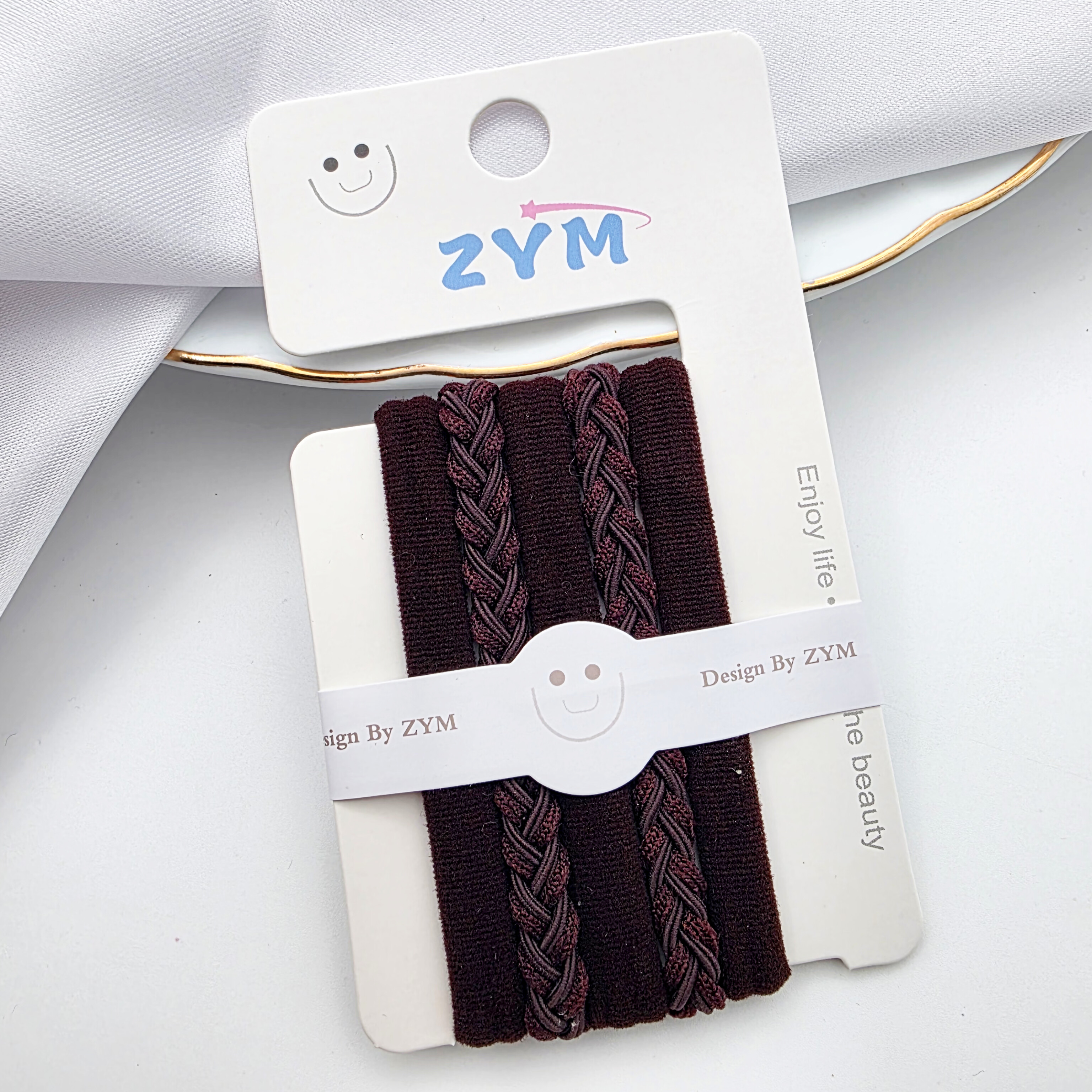 کش مو زنانه حوله ای خارجی برند درجه یک ZYM